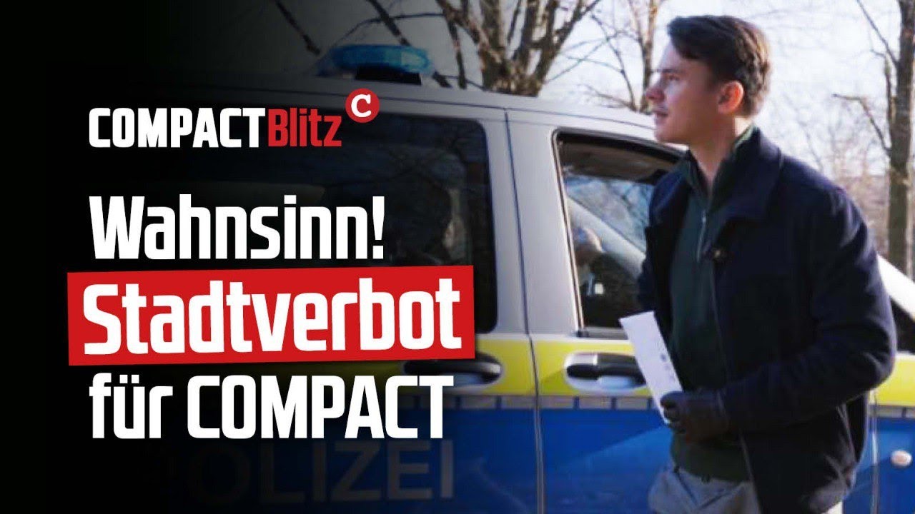 Paul Klemm dokumentiert das Stadtverbot in Nürtingen 2024